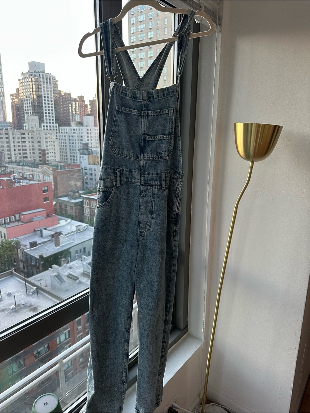 We The Free Washed Denim Overalls
